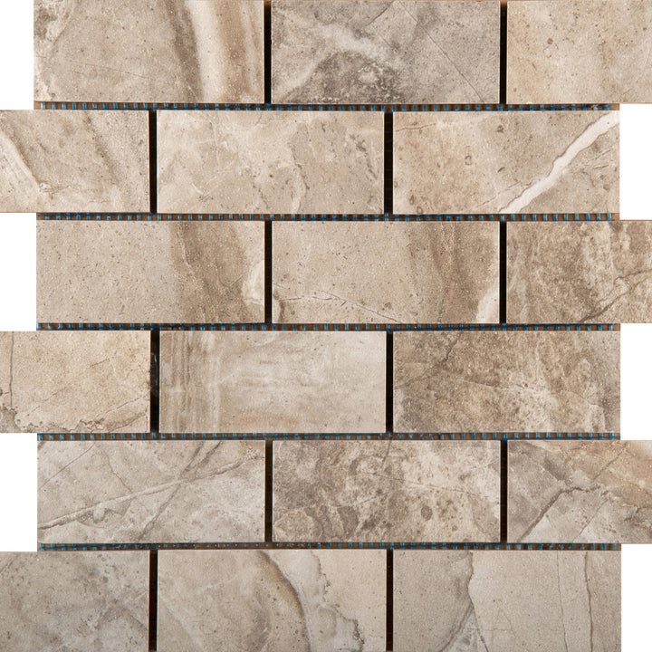 Emser EURASIA Cafe Porcelain Border Tile (13-in x 13-in)