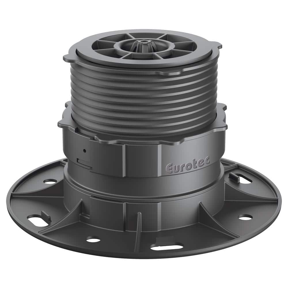 Eurotec Deck Support Plastic Adjustable Pedestal SL (Self leveling - Head) PRO L (10-Pieces/Package)
