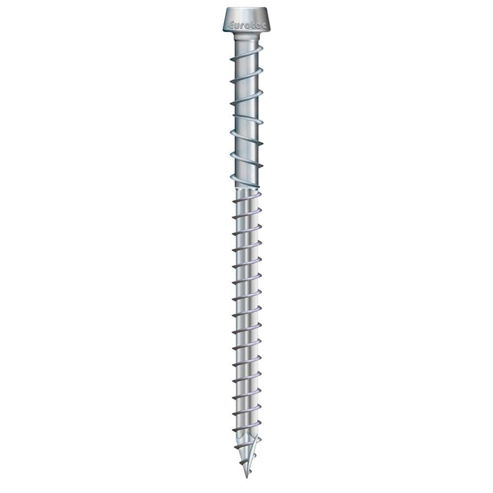 Eurotec 0.19 in. x 2.56 in. decking screw Tri-Deck-Tec TX20 Material#410 (1000-Pieces/bBx)