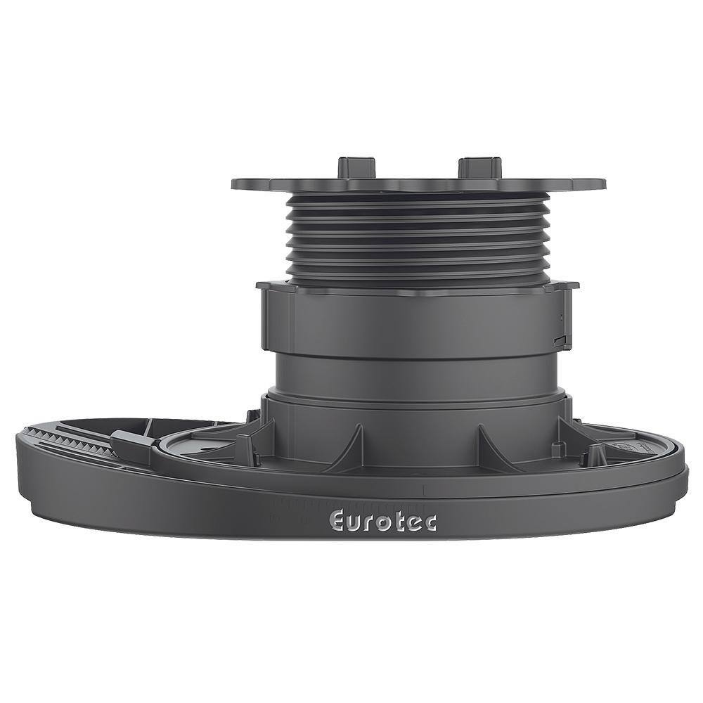 Eurotec Deck Support Plastic Nivello 2.0 (0% to 10% Slope Correction) Works with Eurote ECO and PRO Pedestals (10-Pieces/Box)