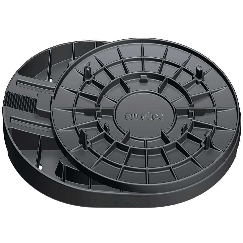 Eurotec Deck Support Plastic Nivello 2.0 (0% to 10% Slope Correction) Works with Eurote ECO and PRO Pedestals (10-Pieces/Box)