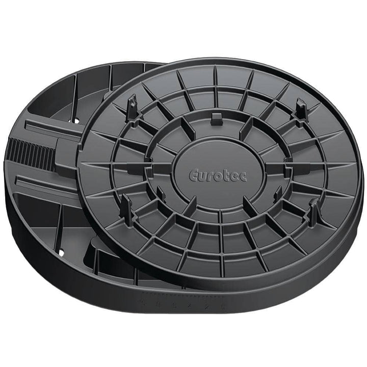 Eurotec Deck Support Plastic Nivello 2.0 (0% to 10% Slope Correction) Works with Eurote ECO and PRO Pedestals (10-Pieces/Box)