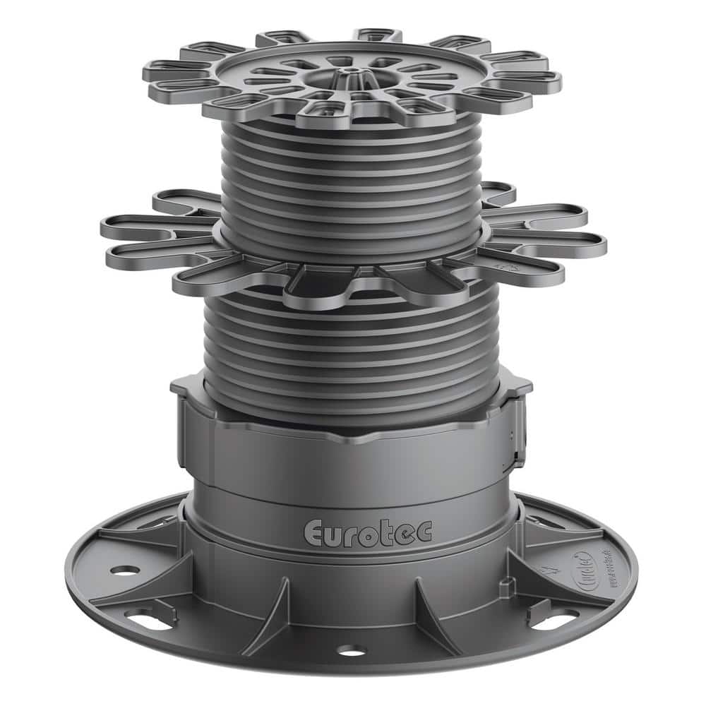 Eurotec Deck Support Plastic Adjustable Pedestal PRO XL - (10-Pieces / Box)