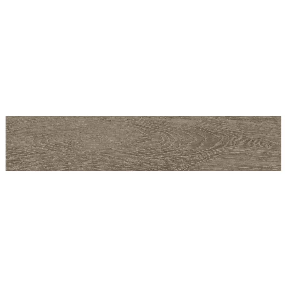 Marazzi Sequoia Forest Rustic Brown 8 in. x 40 in. Porcelain Floor and Wall Tile (10.75 sq. ft. / case)