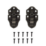 Everbilt 2-3/4 in. x 1-1/2 in. Oil-Rubbed Bronze Chest Latches (2-Pack)