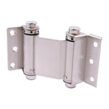 Everbilt 3 in. x 3 in. Satin Nickel Double-Action Spring Door Hinge