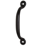 Everbilt 4-7/8 in. Black Light-Duty Steel Door Pull with Screws