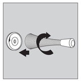Everbilt 4 in. Satin Nickel Long Spring Door Stop (2-Pack)