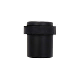 Everbilt Matte Black Round Floor Door Stop, Lo-Rise, Steel