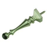 Everbilt 3-1/2 in. Satin Nickel Decorative Solid Door Stop
