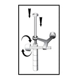 Everbilt Satin Nickel Light Duty Hinge Pin Door Stop