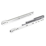 Everbilt 18 in. Bottom Mount Drawer Slide Set with Soft Close