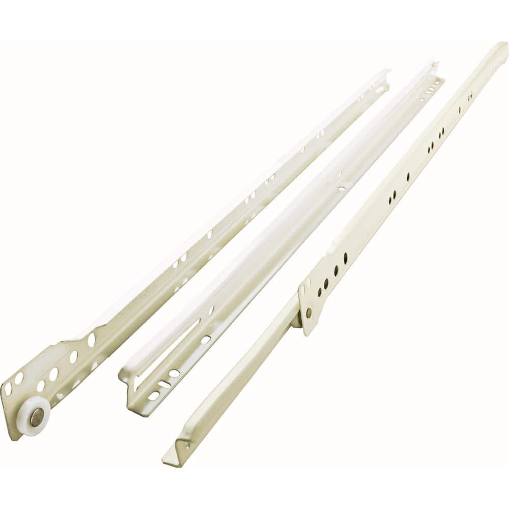 Everbilt 22 in. Self-Closing Bottom Mount Drawer Slide Set (1 Pair)