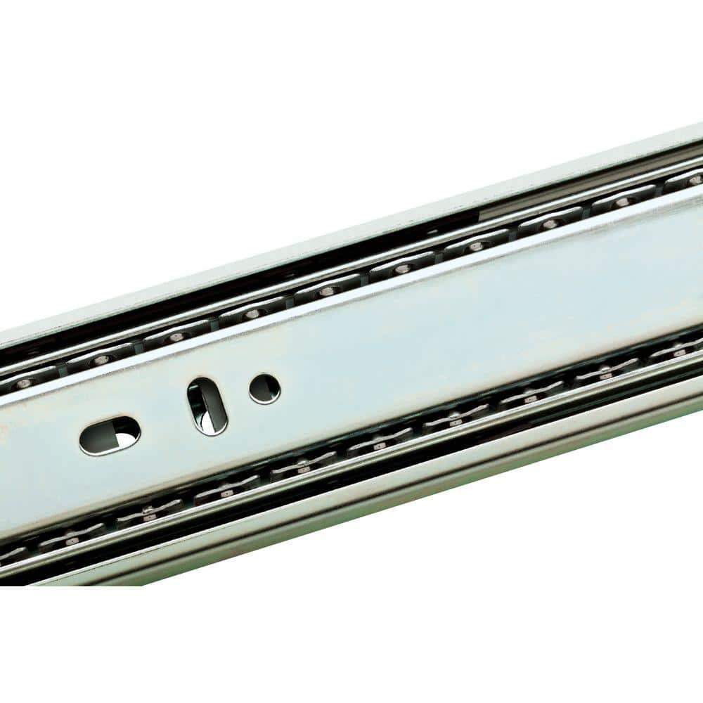 Everbilt 24 in. Full Extension Side Mount Ball Bearing Drawer Slide Set (1 Pair)
