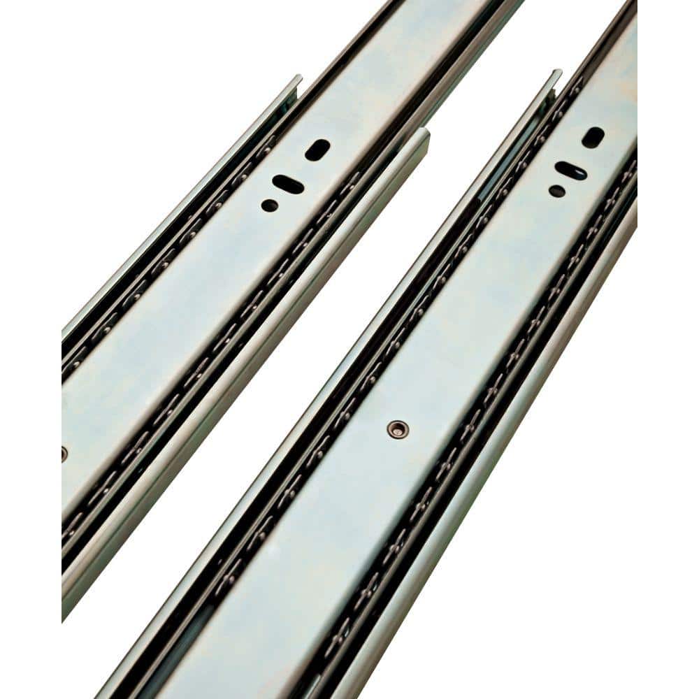 Everbilt 24 in. Full Extension Side Mount Ball Bearing Drawer Slide Set (1 Pair)