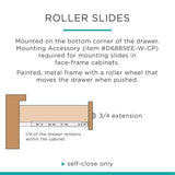 Everbilt 20 in. Soft-Close Ball-Bearing Full-Extension Drawer Slides, 4 Pairs (8 Pieces)