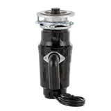 Everbilt 1/3 HP Continuous Feed Garbage Disposal with Stainless Steel Sink Flange and Attached Power Cord, EB333