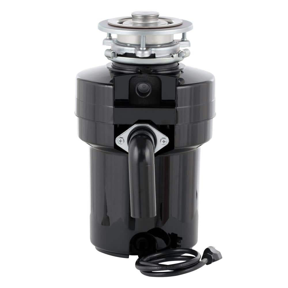 Everbilt 3/4 HP Continuous Feed Garbage Disposal with Stainless Steel Sink Flange and Attached Power Cord