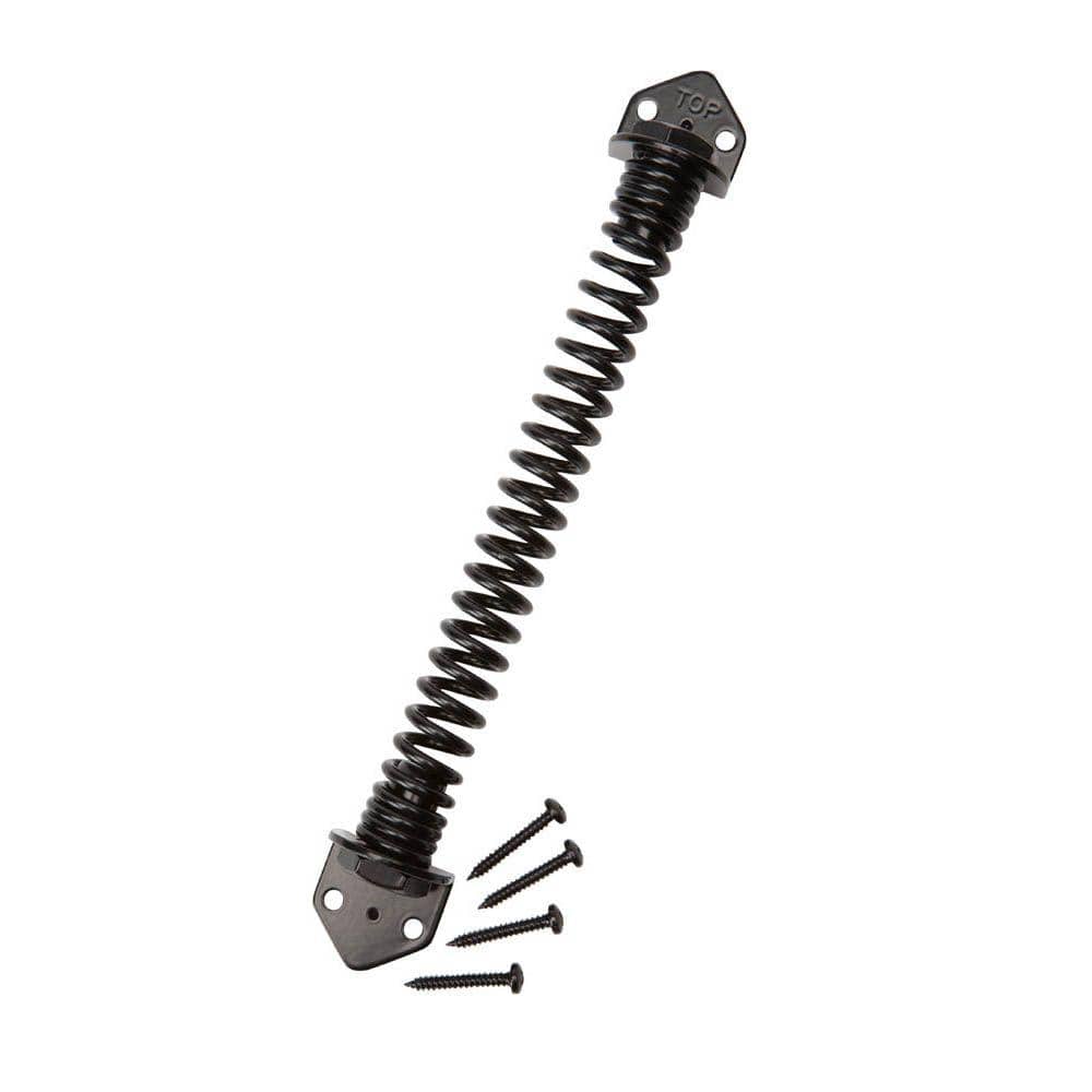 Everbilt 14 in. Black Gate Spring
