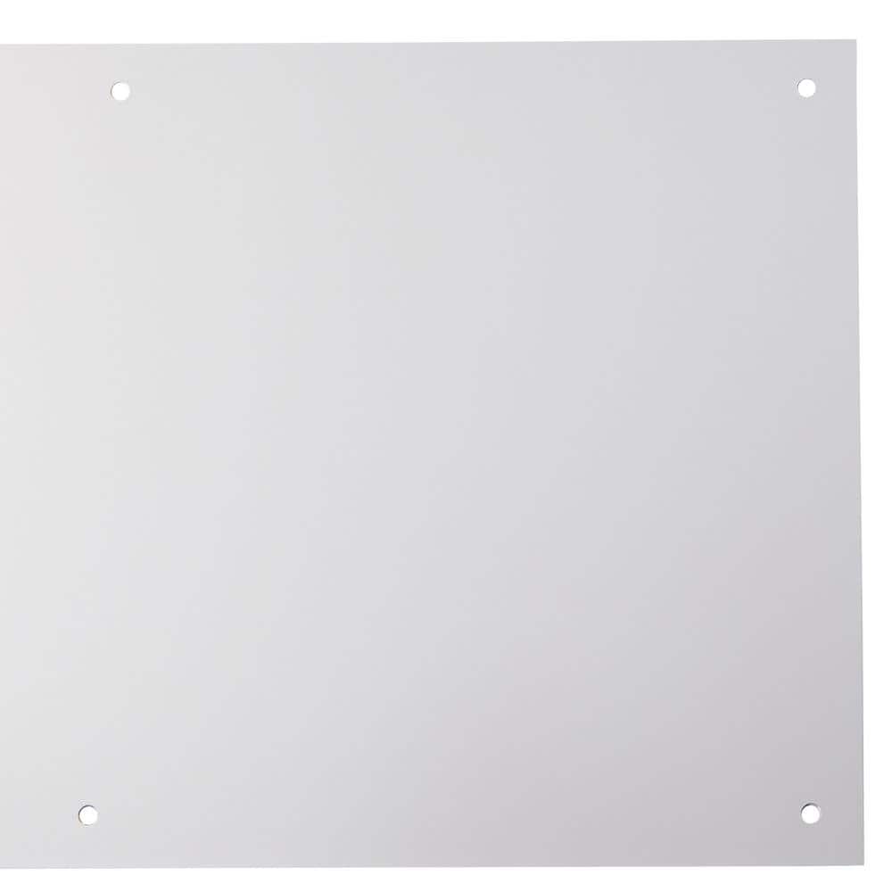 Everbilt 8 in. x 34 in. Satin Aluminum Kick Plate