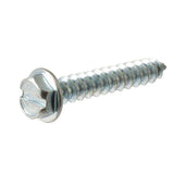 Galvanized #8 x 1/2 in. Hex Head Self-Drilling Screws, Harvest Brown (100-Pack Bag) - GSC812BHHV
