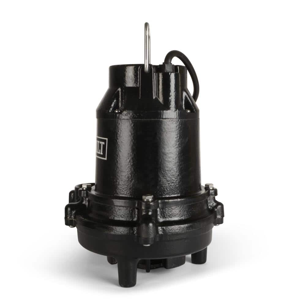 Everbilt 1/2 HP Cast Iron Submersible Sump Pump, HDS50, 85 GPM, 10 ft Cord