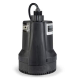 Everbilt 1/6 HP Plastic Submersible Utility Pump, 1680 GPH, 8 ft Cord