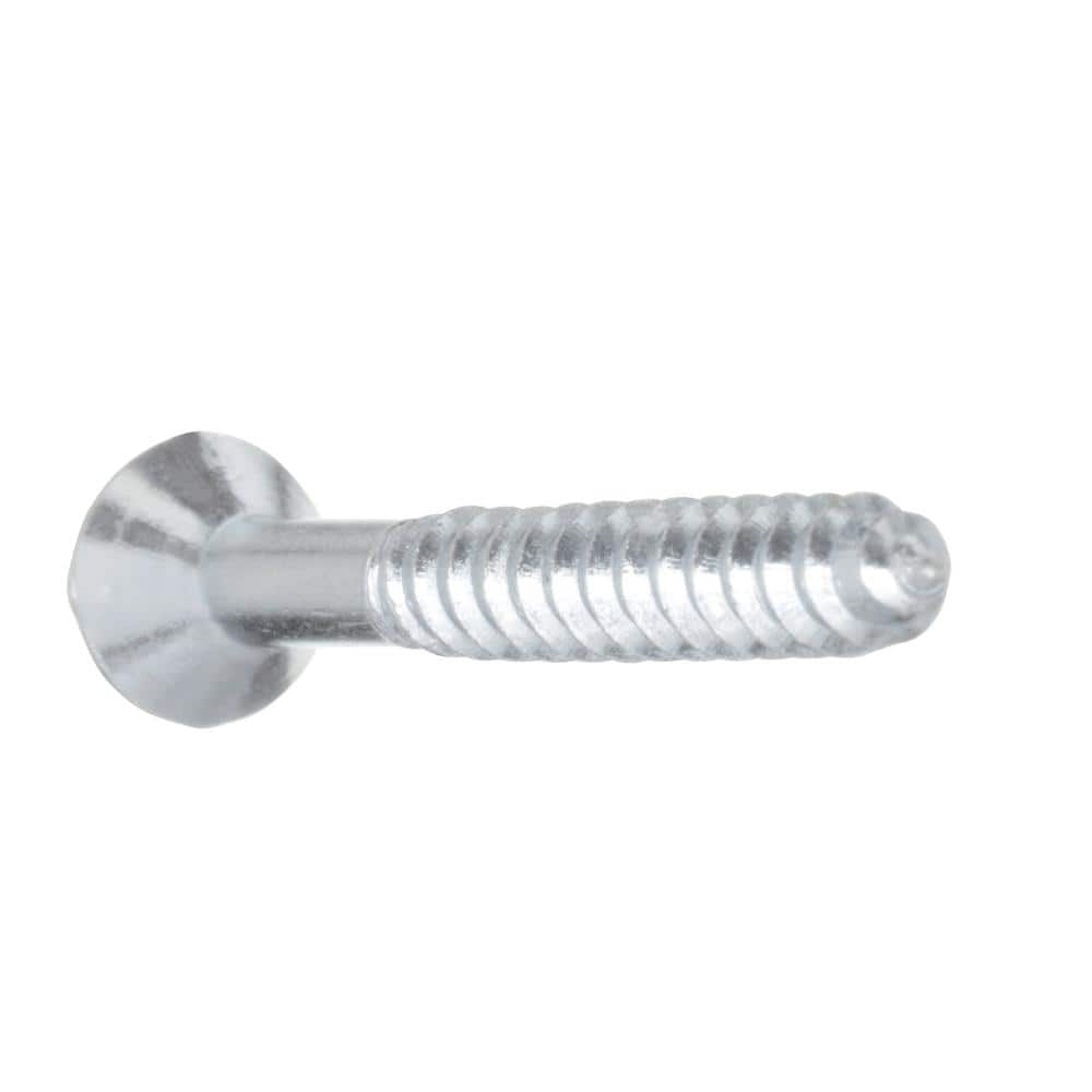 #8 x 1-1/2 in. Zinc Plated Phillips Flat Head Wood Screw (100-Pack) - Everbilt