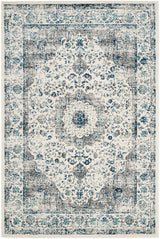 Safavieh Evoke Penny 2 x 11 Ivory/Gray Indoor Floral/Botanical Oriental Runner