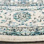Safavieh Evoke Penny 2 x 11 Ivory/Gray Indoor Floral/Botanical Oriental Runner