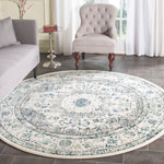 Safavieh Evoke Penny 2 x 11 Ivory/Gray Indoor Floral/Botanical Oriental Runner
