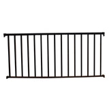 EZ Handrail 8 ft. x 42 in. Textured Black Aluminum Baluster Railing Kit
