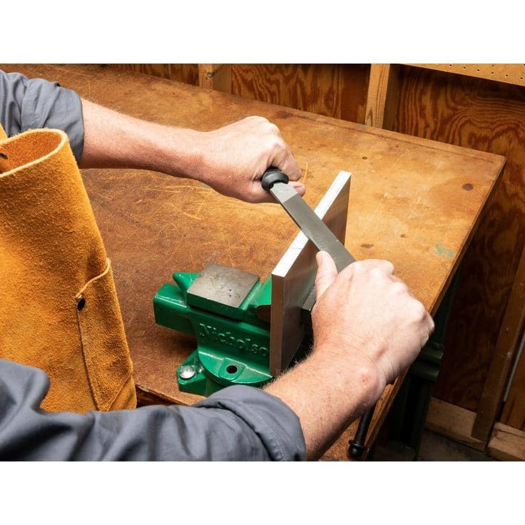 Crescent Nicholson 6 in., 8 in. and 10 in. General Purpose File Set with Ergonomic Handles (5-Piece)