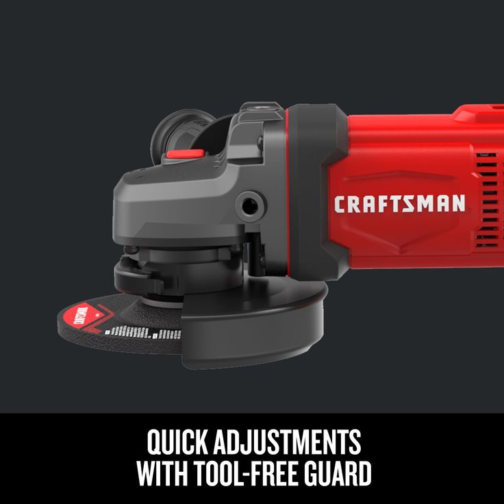 CRAFTSMAN V20 4.5-in 20-Volt Max Trigger Switch Cordless Angle Grinder