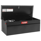 Weather Guard 50.25 in. Matte Black Aluminum Full Size Chest Truck Tool Box - Super Arbor
