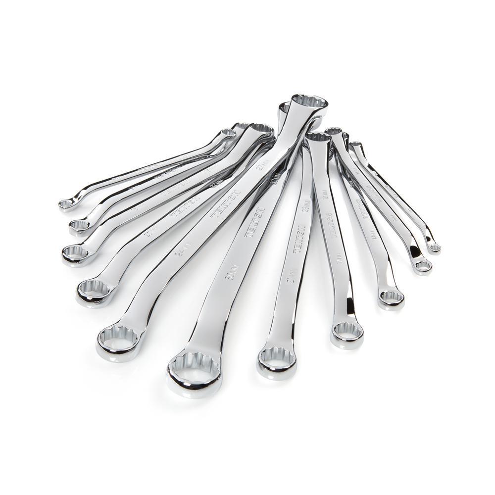 6-32 mm 45¬∞ Offset Box End Wrench Set (11-Piece) - Super Arbor