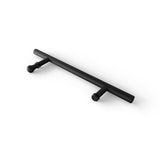 48 in. - 52 in. x 78 in. Frameless Sliding Shower Door in Matte Black with Handle - Super Arbor