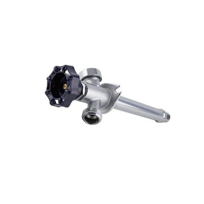 AMERICAN VALVE Sillcock 6-in L x 1/2-in MNPT Brass Anti-Siphon Multi Turn Sillcock