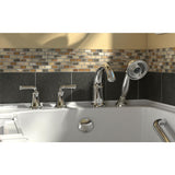 Gelcoat Value Series 52in. x 32in. Right Hand Touch Control Walk-In Whirlpool Bathtub with Outward Opening Door in White - Super Arbor