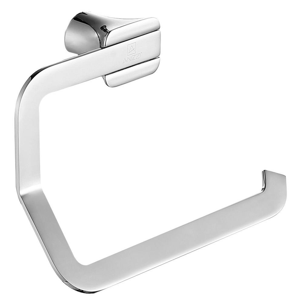 Essence Series Wall-Mount Toilet Paper Holder in Brushed Nickel - Super Arbor