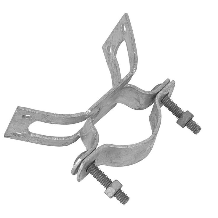Everbilt 2-3/8 in. Chain Link Fence Post Adapter Bracket