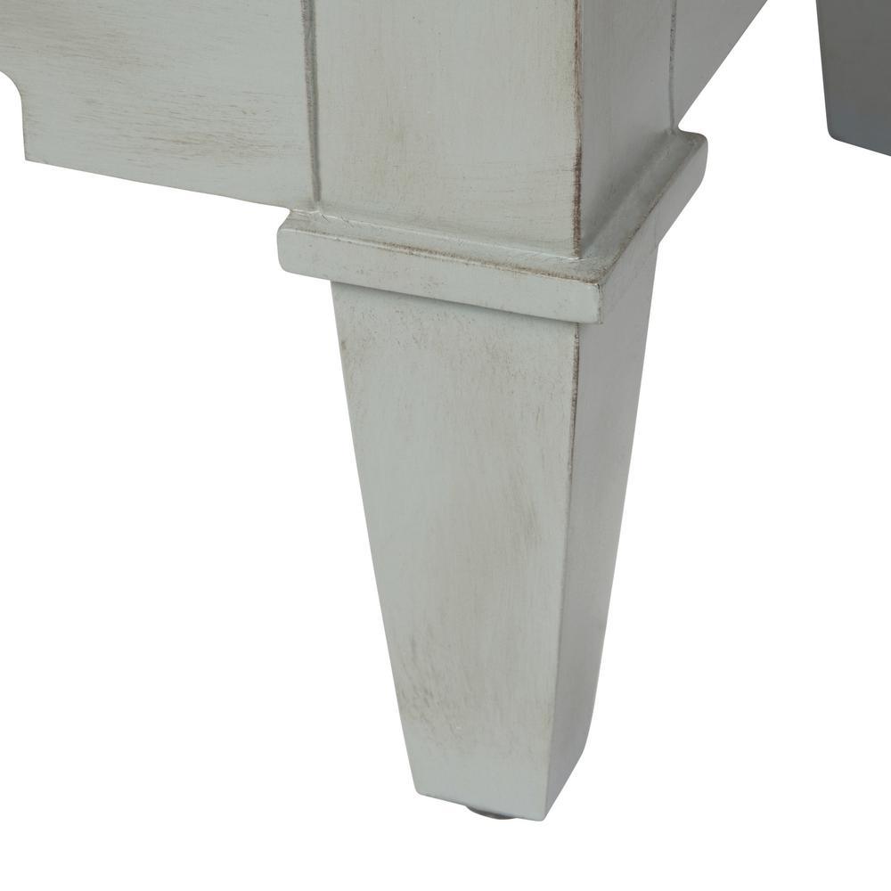 Kelly 22 in. W x 65 in. H x 15 in. D Bathroom Linen Storage Tower Cabinet in Grayish Blue - Super Arbor