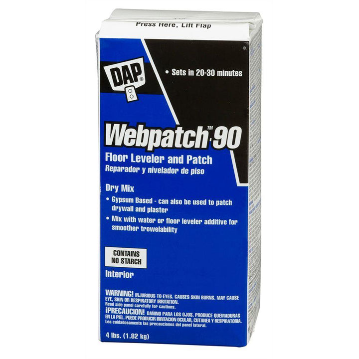DAP 4 lbs. Webpatch 90 General-Purpose Floor Leveler and Patch - Super Arbor