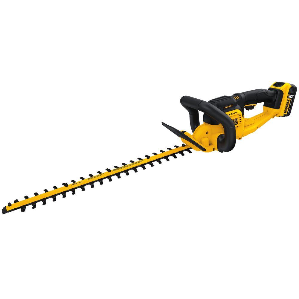 DEWALT 22 in. 20V MAX Lithium-Ion Cordless Hedge Trimmer (Tool Only)