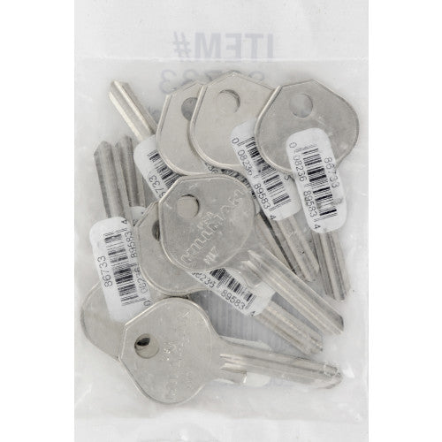 Hillman ColorPlus Padlock Key Blank, Single, M-17