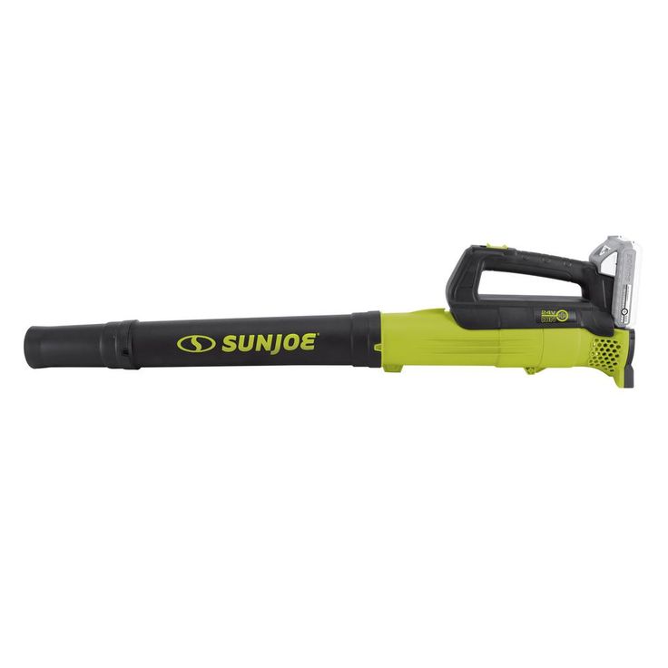 Sun Joe 100 MPH 280 CFM 24-Volt Turbine Cordless Jet Blower Kit with 2.0 Ah Battery + Charger