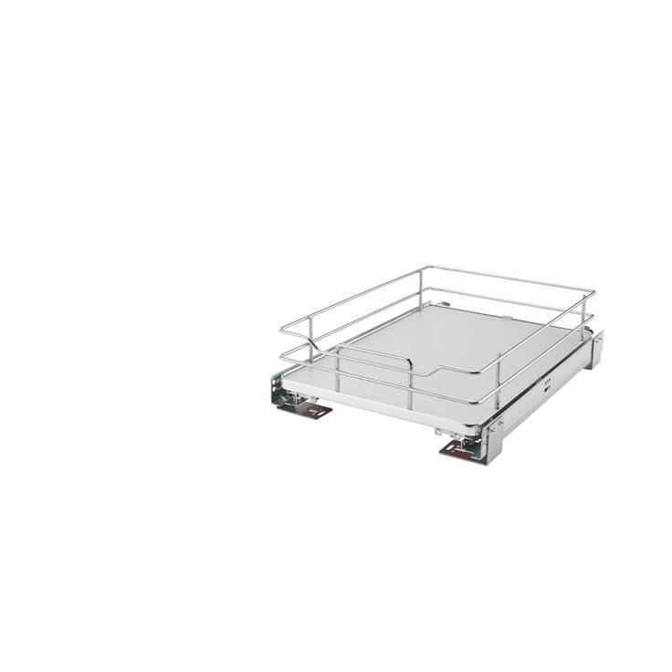 Rev-A-Shelf 14.3-in W x 5.62-in H 1-Tier Pull Out Metal Soft Close Baskets & Organizers