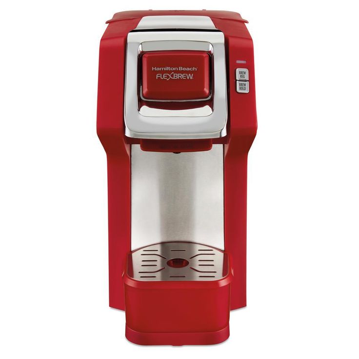 1-Cup Red FlexBrew Coffee Maker