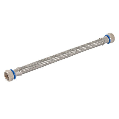 Water-Flex 3/4 in. FIP x 3/4 in. FIP x 18 in. Steel-Flex Flexible Stainless Steel Connector - Super Arbor