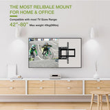 Large Full-Motion TV Wall Mount for 42 in. - 80 in. Flat Panel TV - Super Arbor